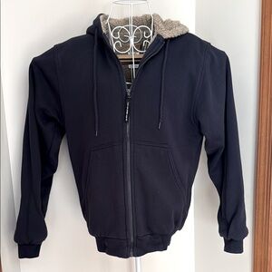 C.E. Schmidt Workwear Dark Blue Sherpa-Lined Hoodie
Men’s Medium Regular